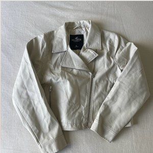 NWT Hollister Vegan Leather Jacket